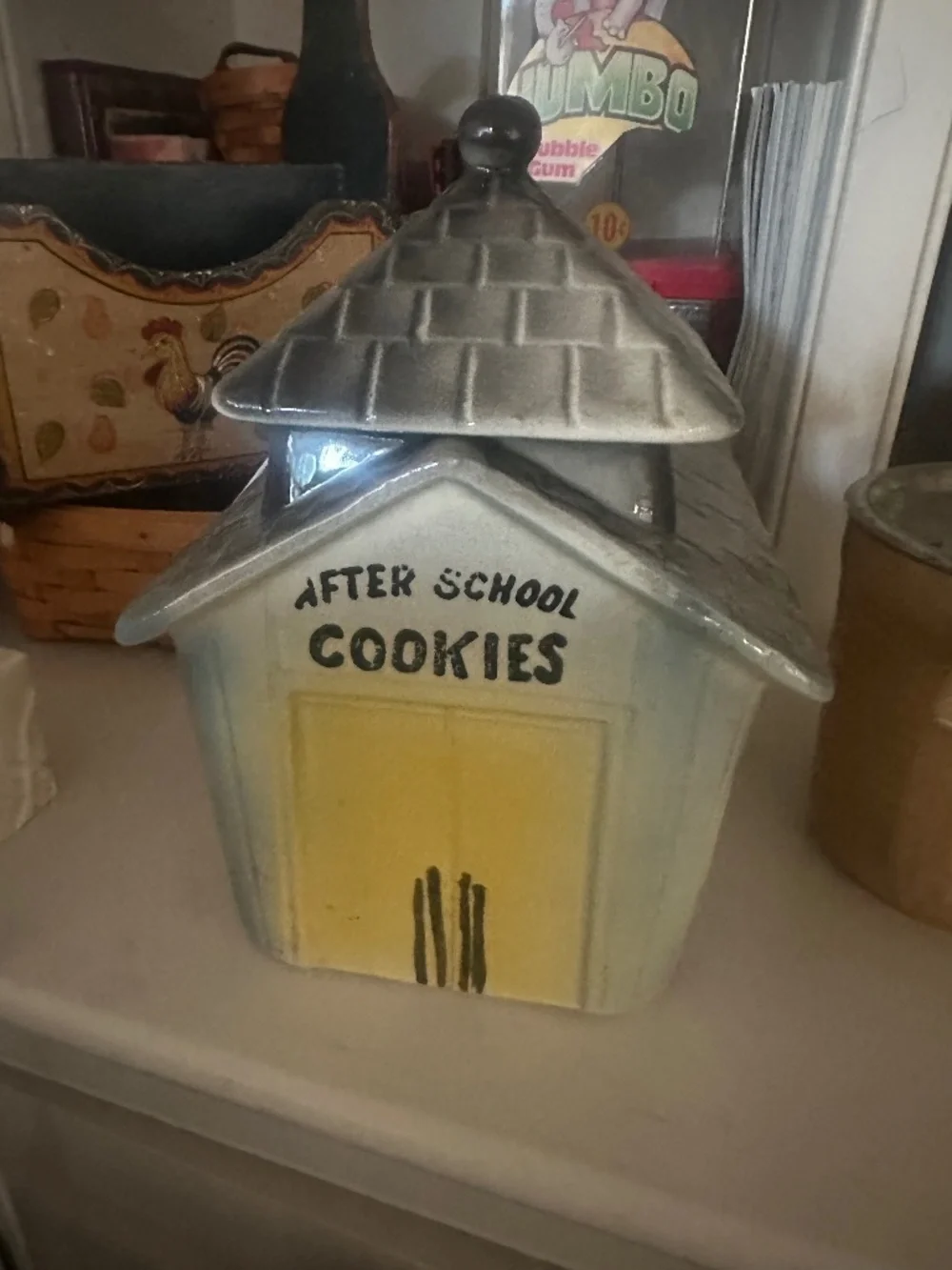 Schoolhouse Cookie Jar